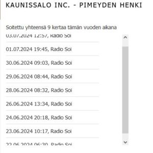 RADIOSOITTOA